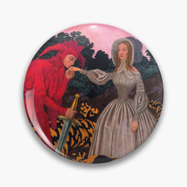Item preview, Painting by Thomas Theodor Heine designed and sold by Travel-Inspired Wearable Art.