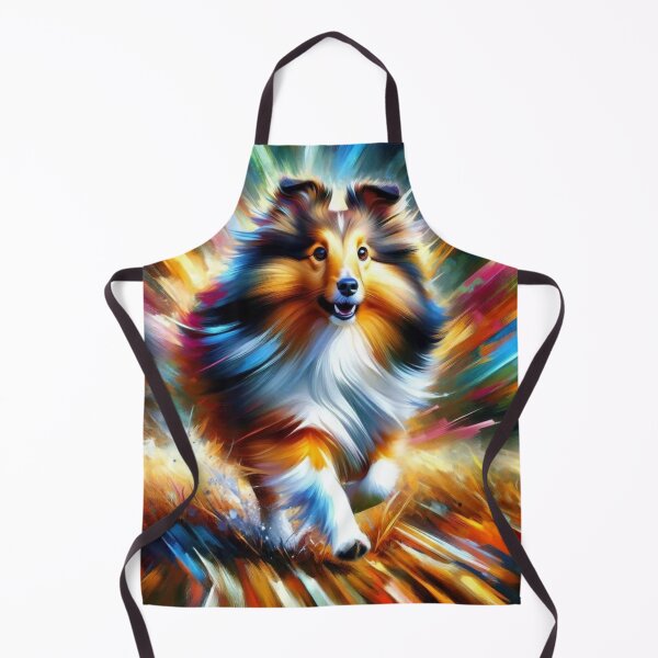 Item preview, Shetland Sheepdog Dog Portrait Acrylic Art Print Pet Portrait Gift for Sheltie Lovers designed and sold by Puppy Puzzles Plus.