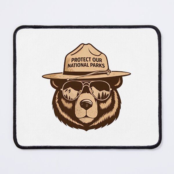 Item preview, Protect Our National Parks Bear Resist Explore The Wild designed and sold by HumansStuck12.