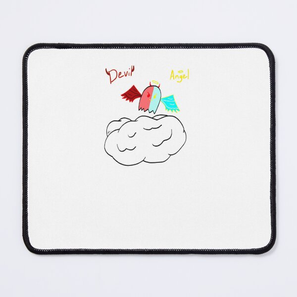 Item preview, Devil/Angel Ghost on cloud designed and sold by xShadowGlitch.