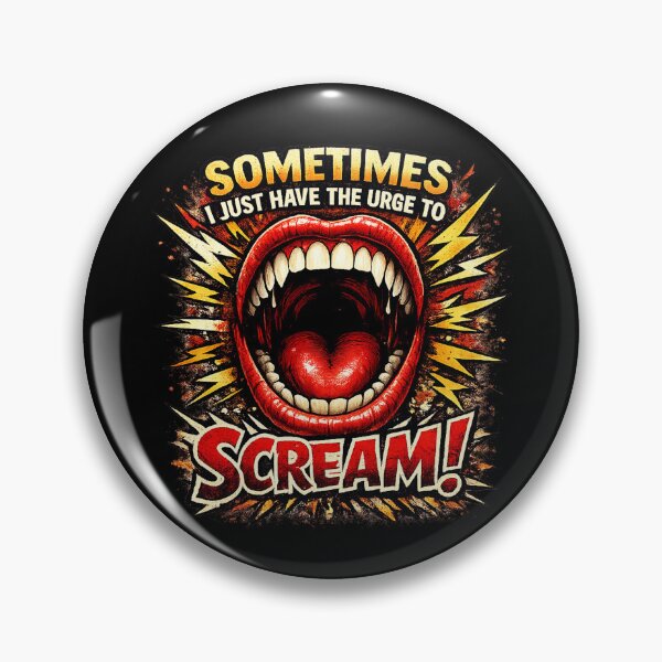Item preview, Sometimes Urge To Scream designed and sold by FicIllistrate.
