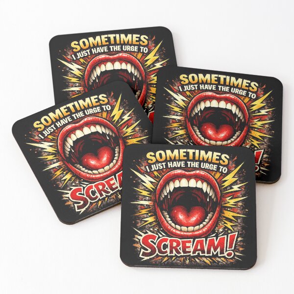 Item preview, Sometimes Urge To Scream designed and sold by FicIllistrate.