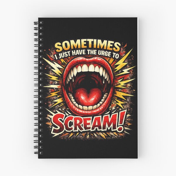 Item preview, Sometimes Urge To Scream designed and sold by FicIllistrate.
