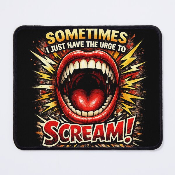 Item preview, Sometimes Urge To Scream designed and sold by FicIllistrate.