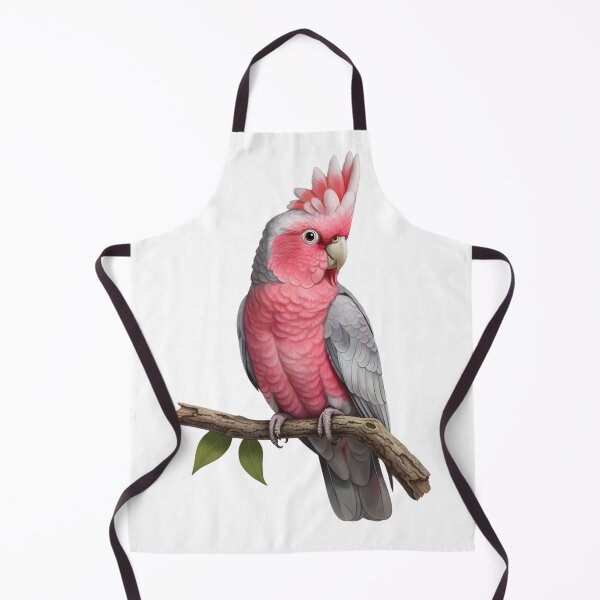 Item preview, Rose-breasted Cockatoo (Galah) Perched on a Branch designed and sold by VibranPalette.