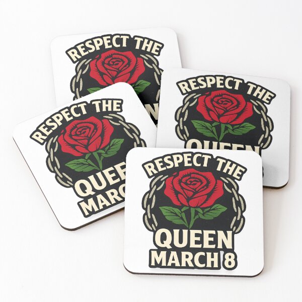 Item preview, Respect the Queen – Women’s Day Rose Design designed and sold by darkan1.