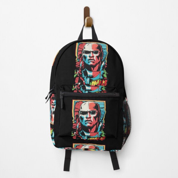Item preview, Cyberpunk Street Warrior - Urban Tech Aesthetic designed and sold by BounoWorld.