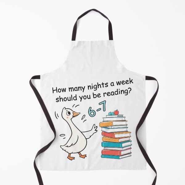 Item preview, How Many Nights a Week Should You Be Reading 6-7 designed and sold by HandicraftArt.