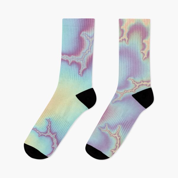 Item preview, Pastel Aqua Peach Fractal Abstract Artwork designed and sold by Memes N Lore .