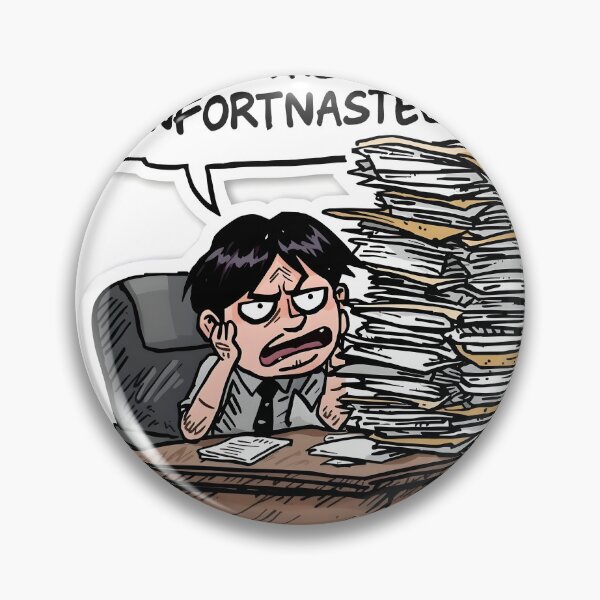 Item preview, Living the Dream Unfortunately - Funny Office Burnout Sticker designed and sold by Flow19.