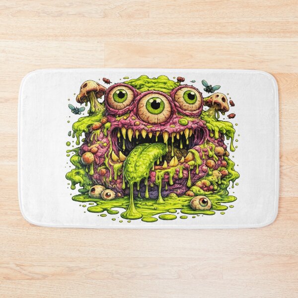 Item preview, Gross-Cute Slime Monster – Creepy Cute Ooze Creature designed and sold by MaBakerArt.