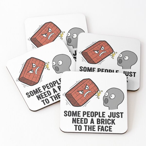 Item preview, Brick To The Face designed and sold by FicIllistrate.