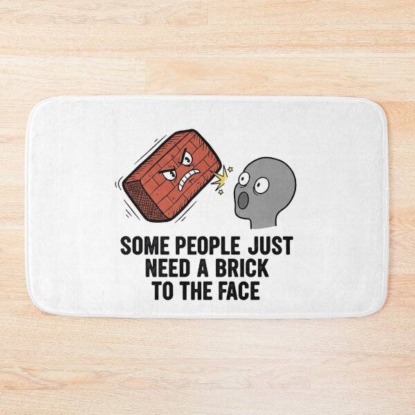 Item preview, Brick To The Face designed and sold by FicIllistrate.