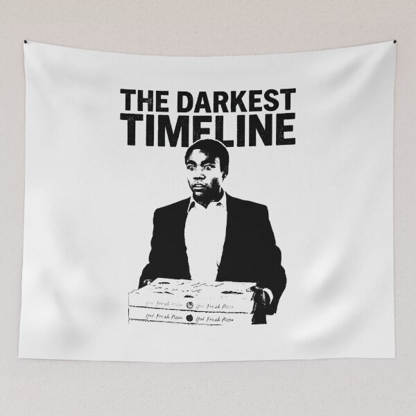 Item preview, The Darkest Timeline - Troy Barnes Pizza Chaos designed and sold by TheRemote.