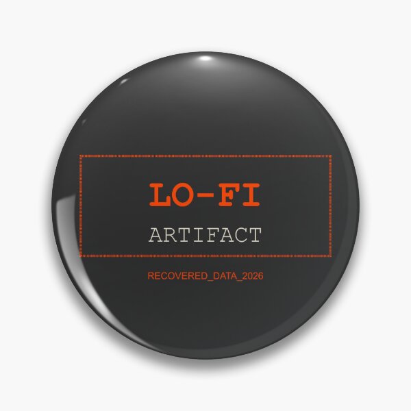 Item preview, Lo-Fi Artifact Vintage Glitch Tech Label designed and sold by Mikidesign1988.