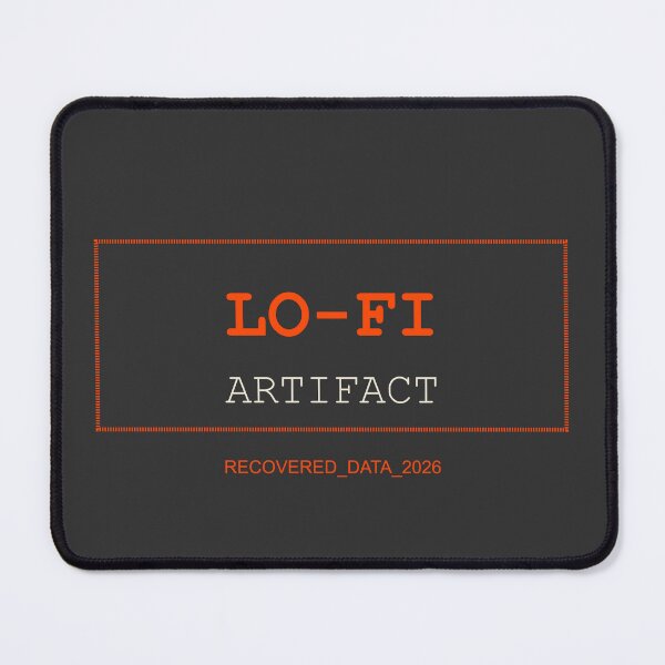 Item preview, Lo-Fi Artifact Vintage Glitch Tech Label designed and sold by Mikidesign1988.
