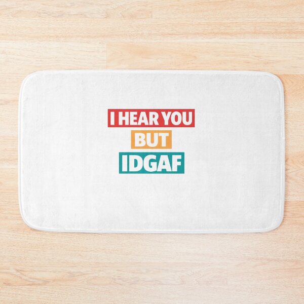 Item preview, IDGAF designed and sold by Flowercita.