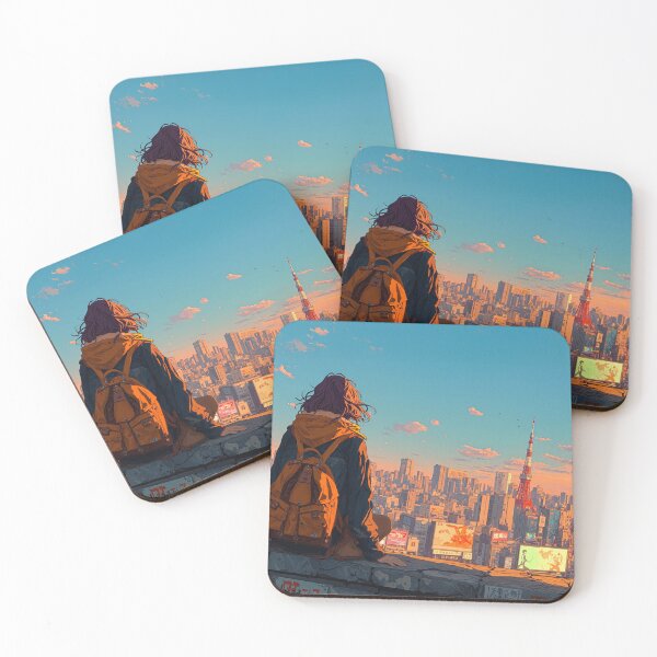 Item preview, Evening Over Tokyo designed and sold by Mazeark.