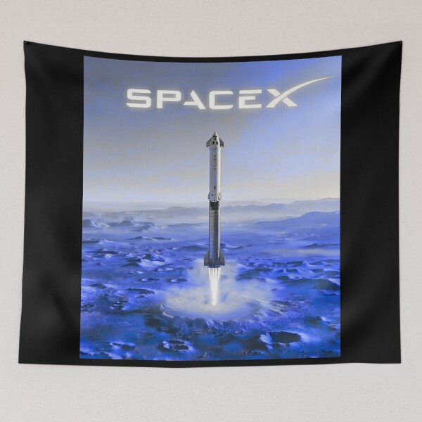 Item preview, spacex logo designed and sold by TEEJAMBOREE.