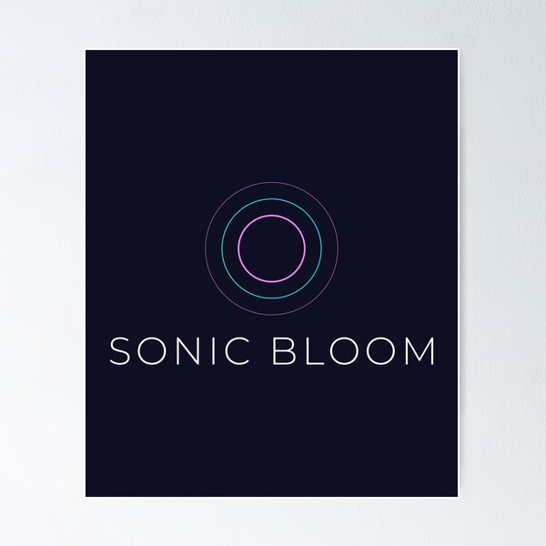 Item preview, Sonic Bloom Abstract Sound Visualization designed and sold by Mikidesign1988.