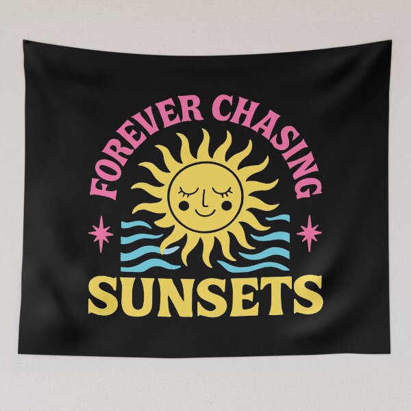Item preview, Forever Chasing Sunsets designed and sold by goingtopasar.
