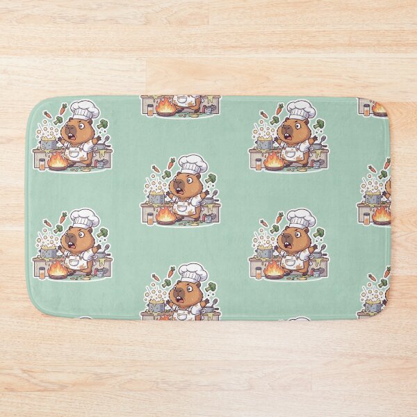 Item preview, Capybara Chef – Funny Kawaii Animal Meme designed and sold by FRADEX STORE.