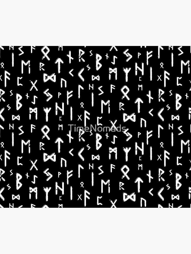 Elder Futhark Runes | Viking runic alphabet by TimeNomads