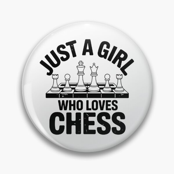 Item preview, Just a Girl Who Loves Chess designed and sold by jkrphoto.