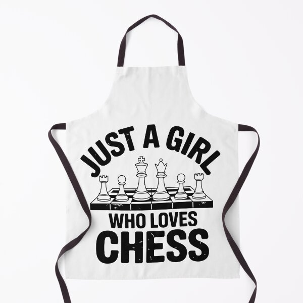 Item preview, Just a Girl Who Loves Chess designed and sold by jkrphoto.