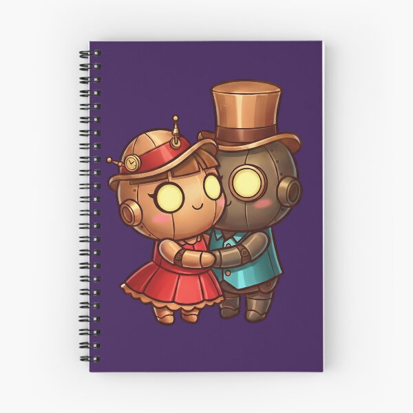 Item preview, Steampunk Snuggle Bots designed and sold by The Visual Syllabus.
