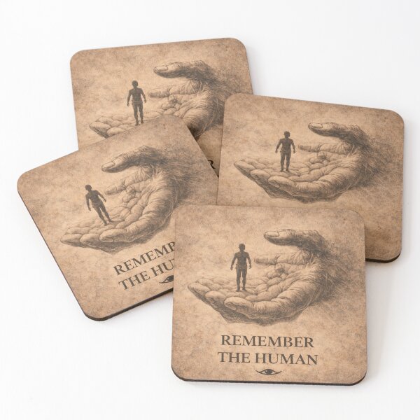 Item preview, Remember The Human Awareness Poster Art designed and sold by Papier Atelier Art.