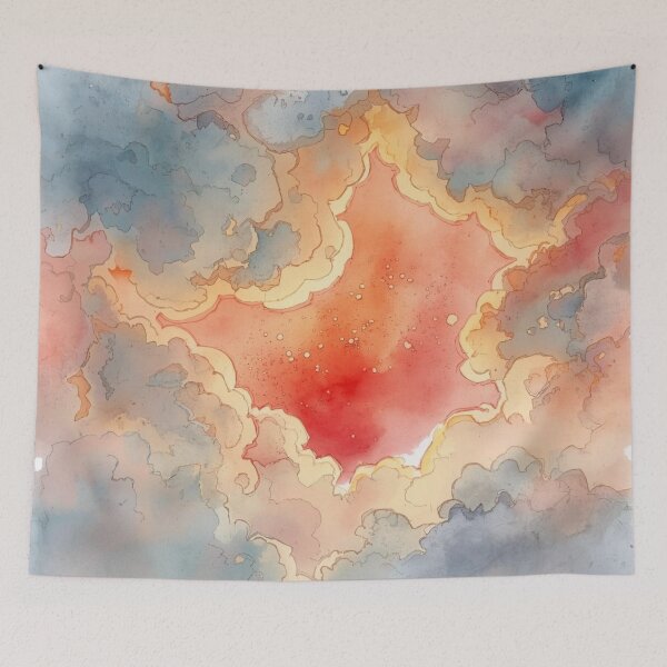 Item preview, Sunlit Cloud Underside designed and sold by Harmonic_Layers.