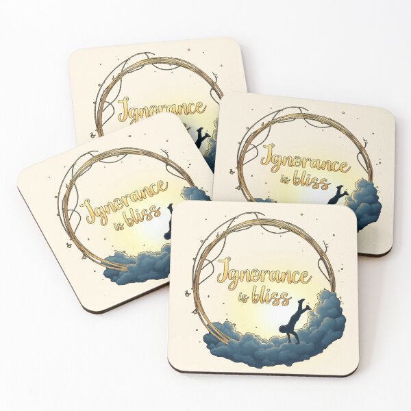 Item preview, Ignorance is Bliss (Cloud Silhouette Edition) designed and sold by PriyaMagic.