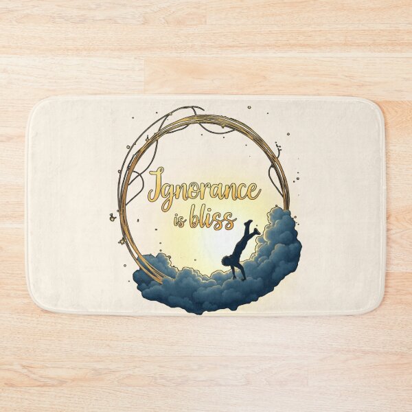 Item preview, Ignorance is Bliss (Cloud Silhouette Edition) designed and sold by PriyaMagic.