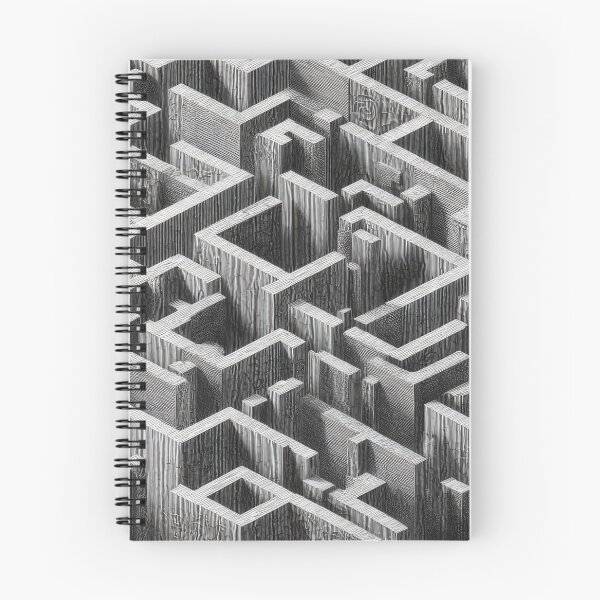 Item preview, Endless Labyrinth Maze – Intricate Geometric Illusion designed and sold by EK-World.