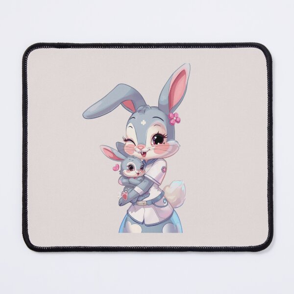 Item preview, Elegant Nurse Bunny Gentle Touch designed and sold by Nature's Palette.