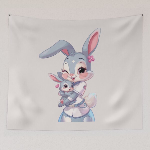 Item preview,  Elegant Nurse Bunny Gentle Touch designed and sold by Nature's Palette.