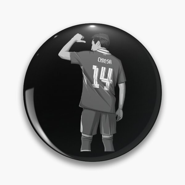 Item preview, Federico Chiesa Black And White Version designed and sold by yazeedart.