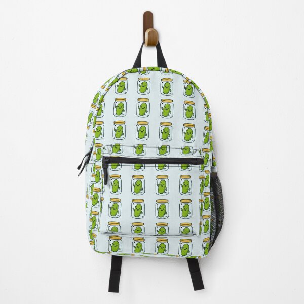 Item preview, Cute Pickle in a Jar – Friendly Pickle Cartoon Illustration designed and sold by Basma Designs | Funny Shirts, Stickers & Mugs.