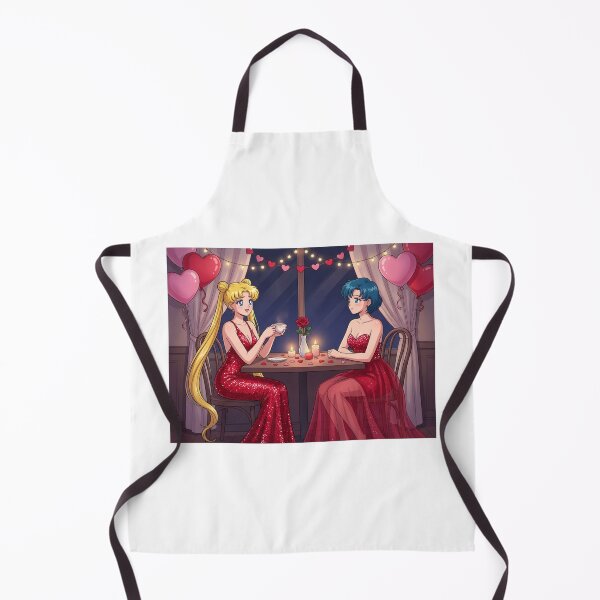 Item preview, Usagi and Ami on a Valentine's Date designed and sold by Solace Sparkles.