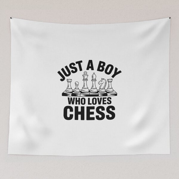 Item preview, Just a Boy Who Loves Chess designed and sold by jkrphoto.