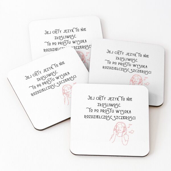 Item preview, „Jej cięty język to nie złośliwość, to po prostu wysoka rozdzielczość szczerości”.  designed and sold by Kamarko.