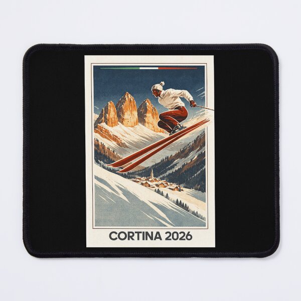 Item preview, Dolomites Ski Tre Cime designed and sold by yazeedart.