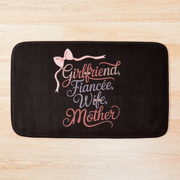 Item preview, Girlfriend Fiancée Wife Mother – Elegant Feminine Love Quote Design designed and sold by WHDProduction45.