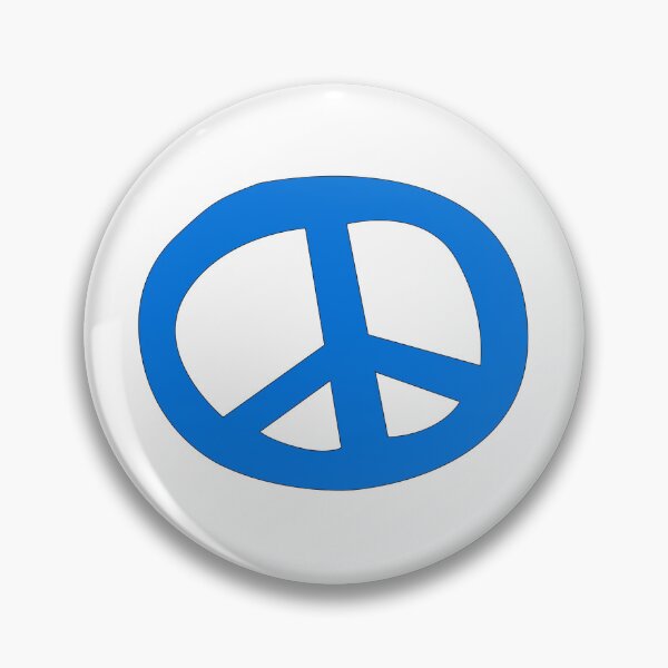 Item preview, De La Soul Peace Sign | Blue designed and sold by DeLaClothes.