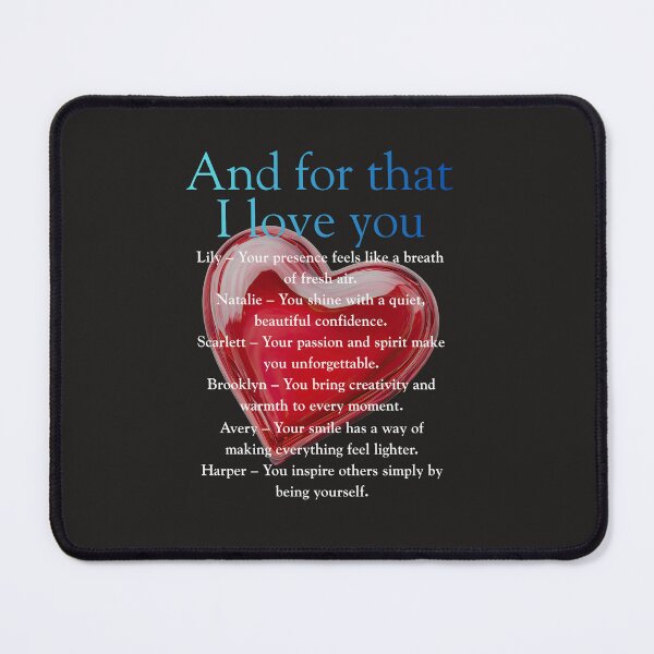Item preview, Red Heart Love Design with Personalized Names designed and sold by FullerMagic.