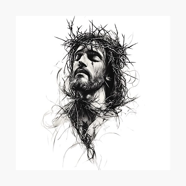 Item preview, Deny Self Follow Me - Matthew 16:24 designed and sold by cican-art.