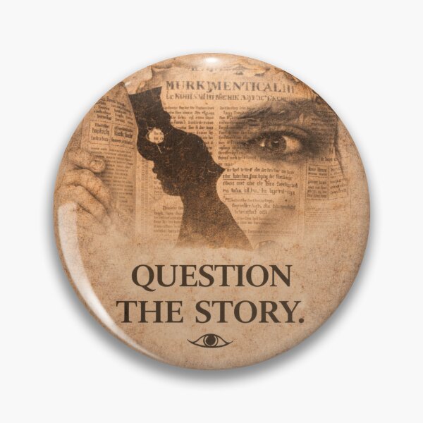 Item preview, Question The Story Awareness Poster Art designed and sold by Papier Atelier Art.