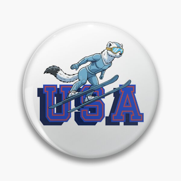 Item preview, USA Snow Ermine – Winter Speed Legend designed and sold by CARPIO Creations.