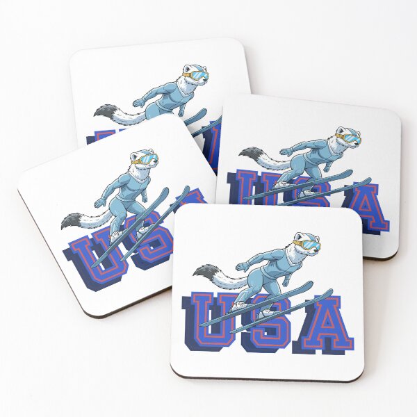 Item preview, USA Snow Ermine – Winter Speed Legend designed and sold by CARPIO Creations.
